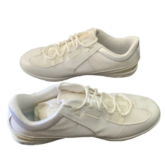 NFINITY passion essential cheerleader shoes size 14 womens white NEW - Picture 7 of 10